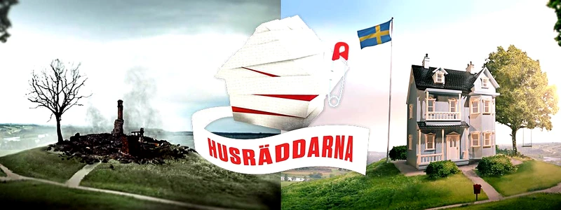 Projekt Husräddarna på TV3 – programmets presentationsbild